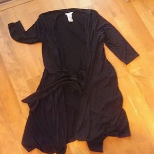 Black Wrap Dress